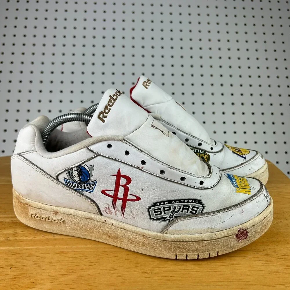 Reebok NBA Western Conference Sneakers Mens Size 9 Vintage DISPLAY All Star Game